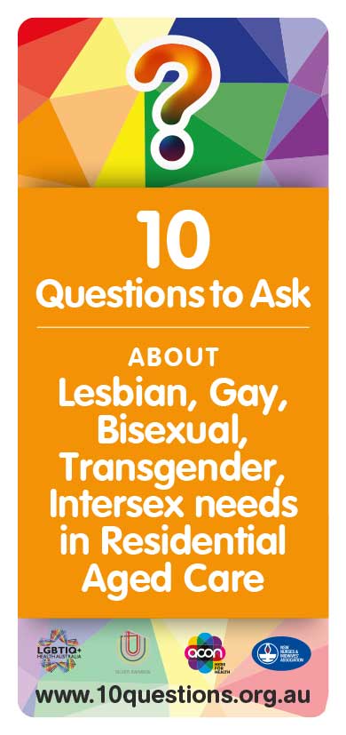 LGBTIQ leaflet