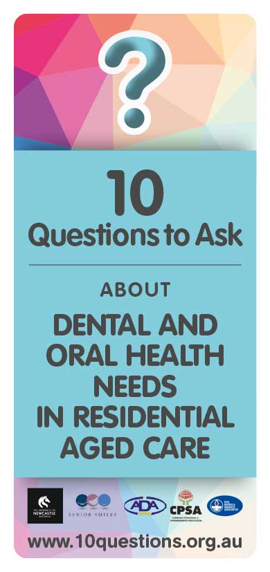 Dental and oral health leaflet