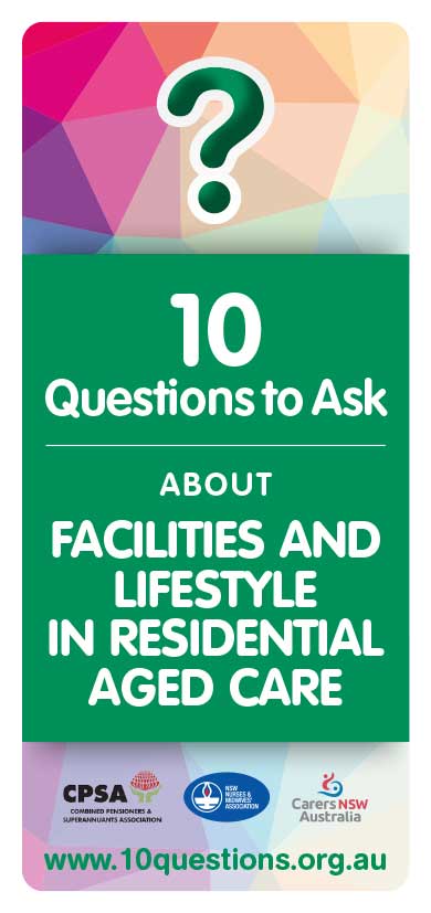 Facilities and lifestyle leaflet
