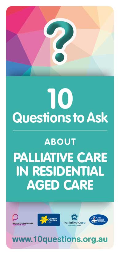 Palliative care leaflet