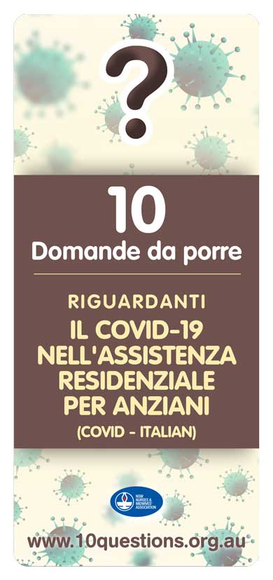 COVID-19 Italian leaflet