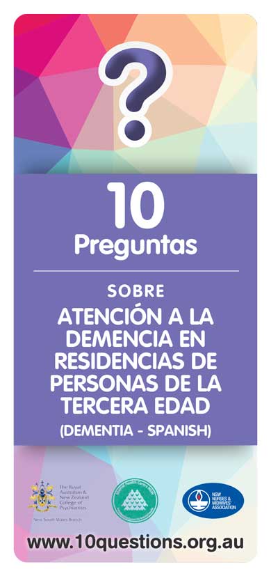 Dementia Spanish leaflet