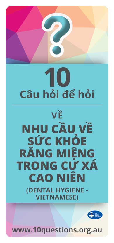 Dental and oral health Vietnamese leaflet