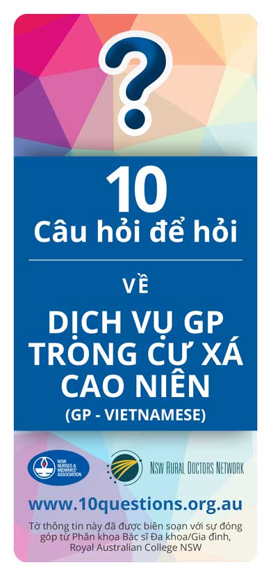 GP services Vietnamese leaflet