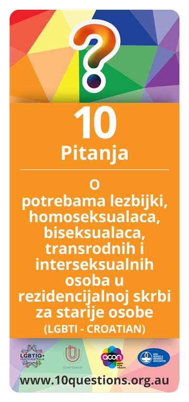 LGBTIQ Croatian leaflet