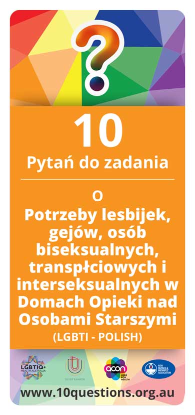 LGBTIQ Polish leaflet