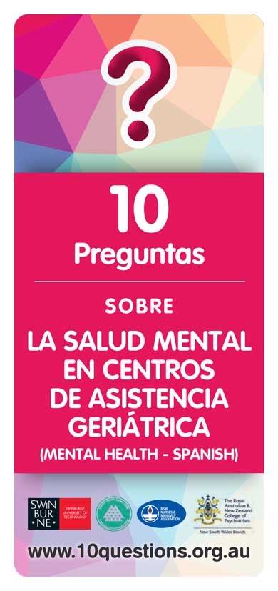 Mental health Spanish leaflet