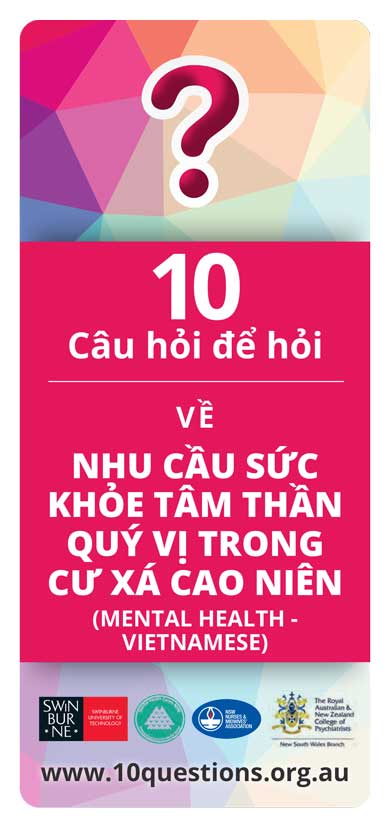 Mental health Vietnamese leaflet