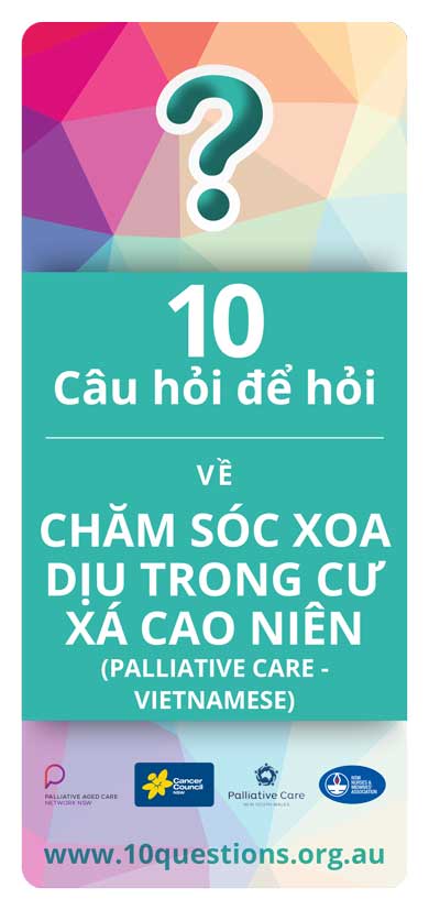 Palliative Care Vietnamese leaflet