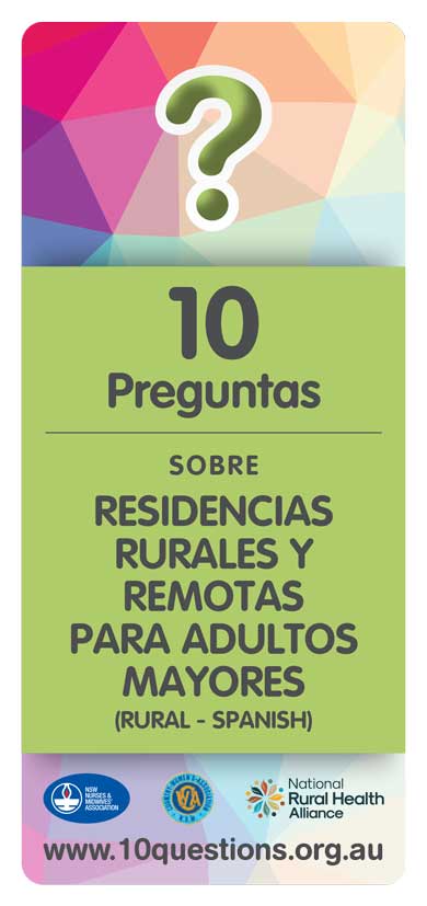 Rural Spanish leaflet