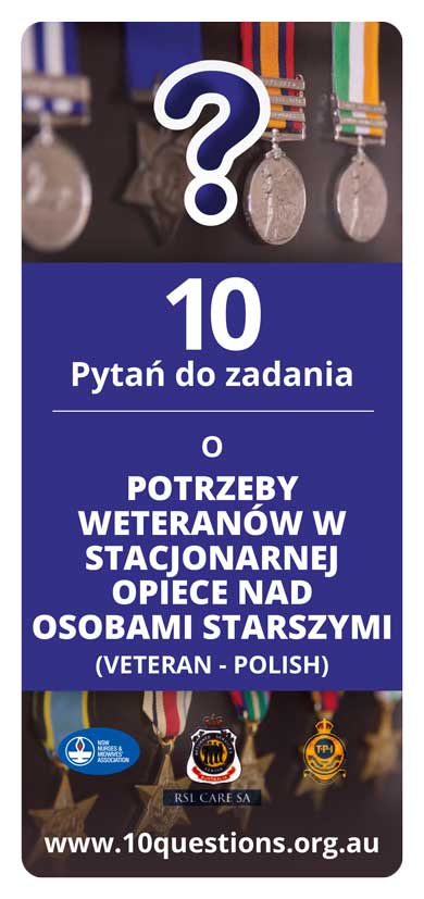 Veteran Polish leaflet