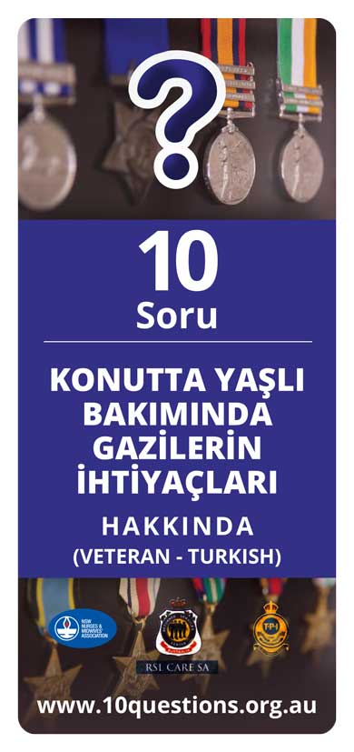 Veteran Turkish leaflet